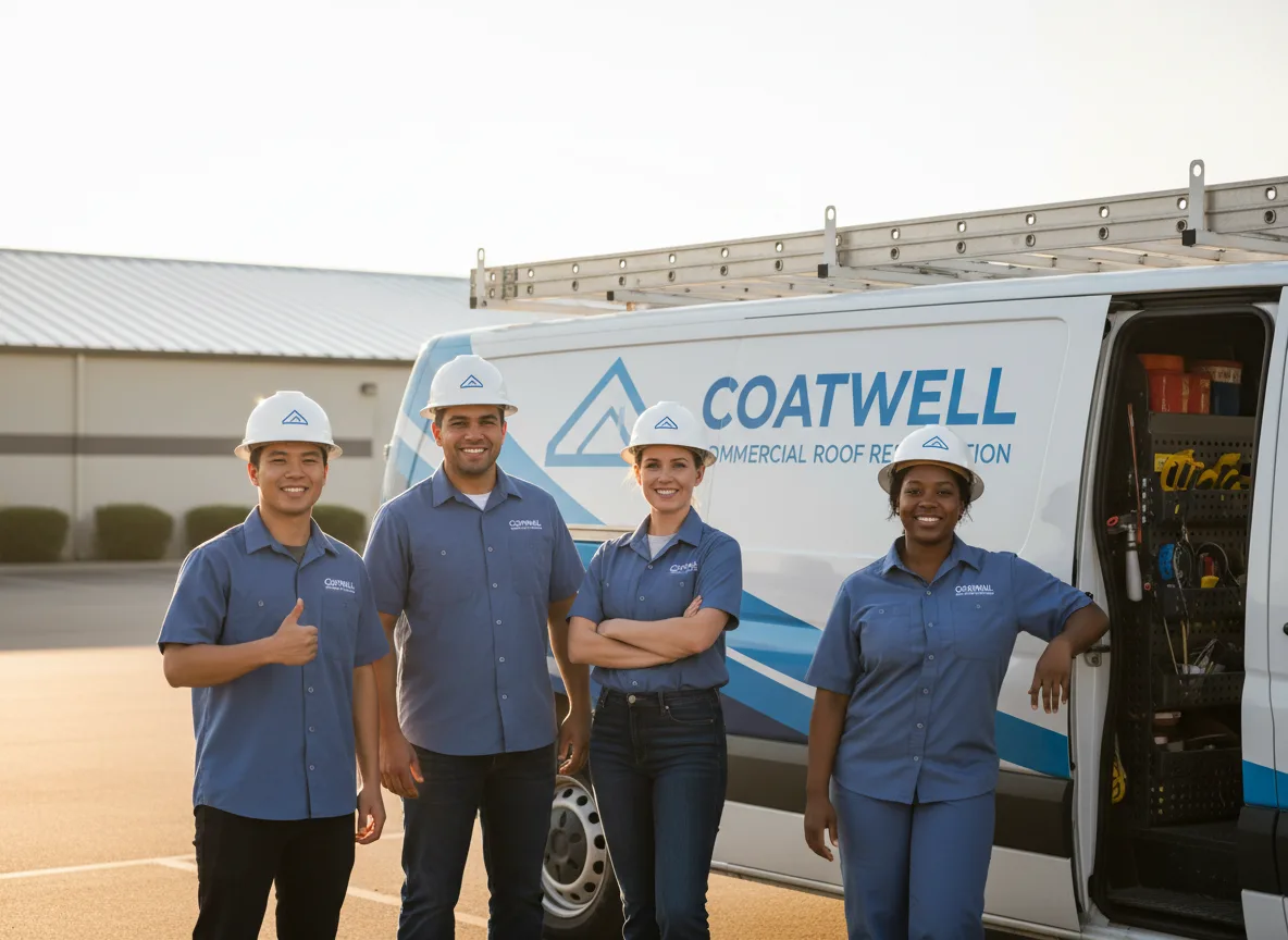 Commercial roof coating company in Pearl, MS